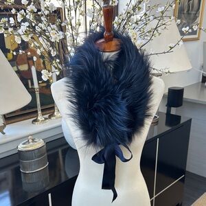 Louise Kennedy Dyed Fur Collar